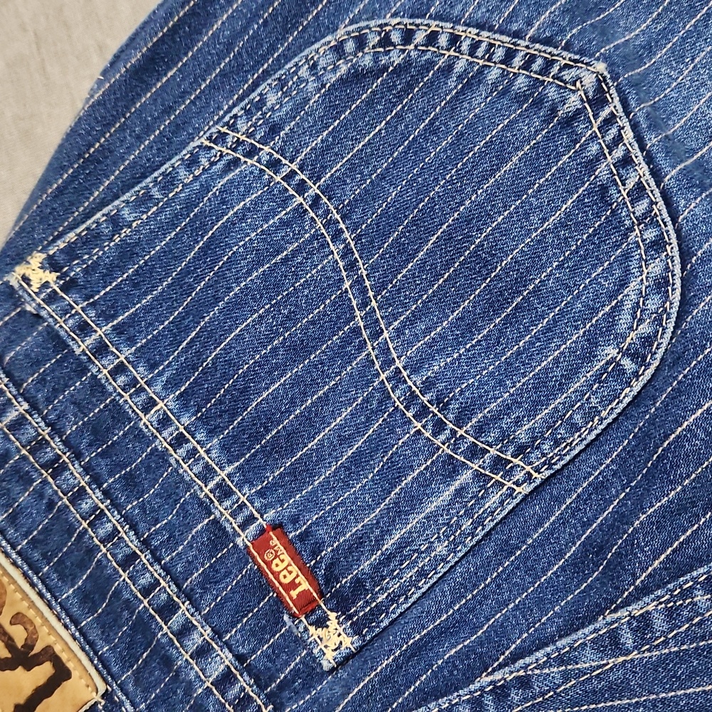 RARE!! Vintage Lee High Rise Baggy Relaxed Tapered Leg Western "Mom" Jeans - Picture 10 of 14